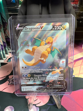 Pokémon TCG: Dragonite V (Alternate Full Art) - SWSH07: Evolving Skies