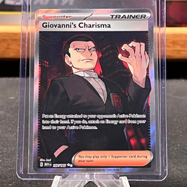 Pokémon TCG: Giovanni’s Charisma Full Art 151 (Single)