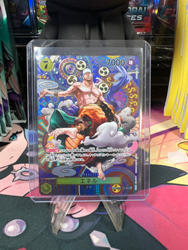 One Piece TCG: Awakening of The New Era - Enel (100) SP Parallel SR (OP05) Japanese