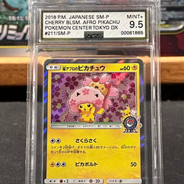 Pokémon TCG: AGS 9.5 Cherry Blossom Afro Pikachu (Single)